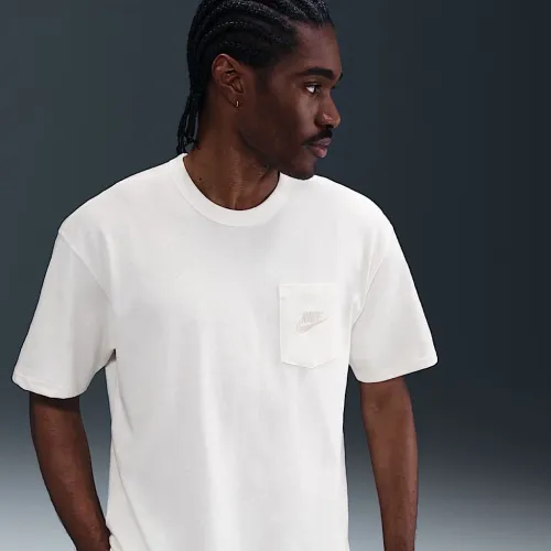 Nike Sportswear Premium Essentials чоловічі футболка колір білий