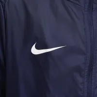 USMNT Academy Pro Big детские Nike Soccer Hooded Rain Куртка синий