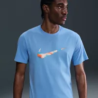 Nike чоловічі Dri-FIT Fitness футболка блакитний
