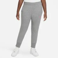 Nike Sportswear Club Big дитячі (Girls') French Terry Fitted Pants (Extended Size) колір сірий