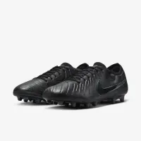 Nike Tiempo Legend 10 Pro Artificial-Grass Low-Top футбольні бутси колір чорний