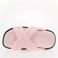 Шльопанці Tommy Jeans Padded Toe босоніжки EN0EN02175-TH2 - Рожеві