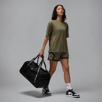 Nike Jordan Sport женская Diamond Short-Sleeve Top цвет зеленый