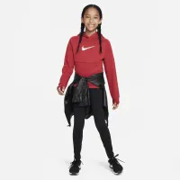 Nike Multi+ Big детские Therma-FIT Pullover Толстовка с капюшоном цвет красный