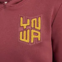 Liverpool FC Club Fleece женская Nike Soccer Pullover Толстовка с капюшоном цвет красный