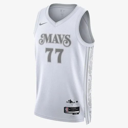 Luka Dončić Dallas Mavericks 2024/25 City Edition чоловічі Nike Dri-FIT NBA Swingman Jersey колір білий