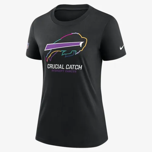 Buffalo Bills Crucial Catch женская Nike NFL футболка цвет черный
