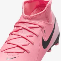 Nike Jr. Phantom Luna 2 Academy Little/Big дитячі MG футбольні бутси Pink