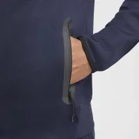 Chelsea FC Tech Fleece Windrunner мужские Nike Soccer Full-Zip Толстовка с капюшоном синий