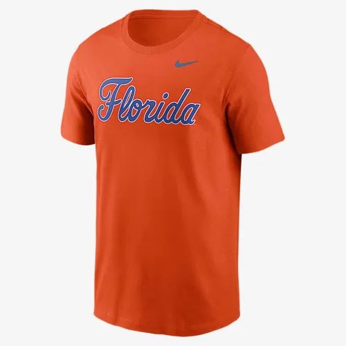 Florida Gators Baseball Wordmark чоловічі Nike College футболка Orange