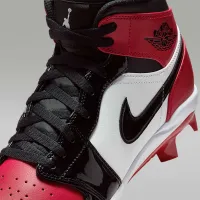 Nike Jordan 1 Retro MCS мужские бейсбольные бутсы цвет красный
