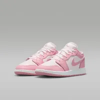 Nike Air Jordan 1 Low Big детские Кроссовки Pink