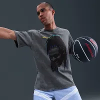 Nike Ja чоловічі Max90 баскетбольні футболка колір сірий