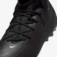 Nike Jr. Phantom Luna 2 Academy Little/Big дитячі AG High-Top футбольні бутси колір чорний