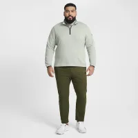 Nike Tour мужские 1/2-Zip для гольфа Top цвет зеленый