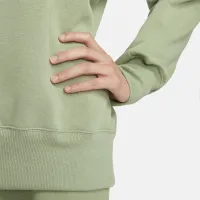 Nike Sportswear Phoenix Fleece женская оверсайз Crew-Neck свитшот цвет зеленый