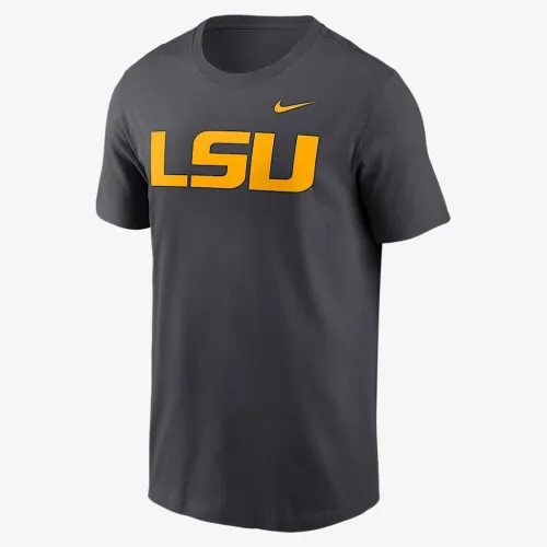 LSU Tigers Primetime Logo чоловічі Nike College футболка колір сірий
