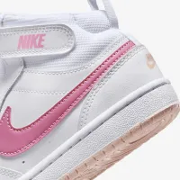 Nike Court Borough Mid 2 Little дитячі Кросівки колір білий