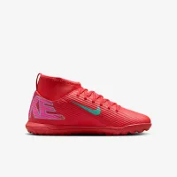 Nike Jr. Mercurial Superfly 10 Club Little/Big детские TF High-Top Soccer Кроссовки цвет красный