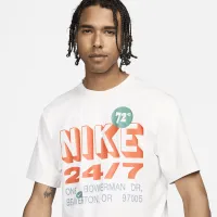 Nike Hyverse мужские Dri-FIT UV Short-Sleeve Fitness Top цвет белый