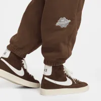 Nike Naomi Osaka Phoenix Fleece женская С высокой Талией оверсайз Pants цвет коричневый