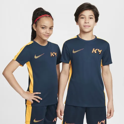 Nike Kylian Mbappé Big детские Dri-FIT Academy Soccer Top синий