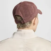 Nike Club Unstructuколір червоний Corduroy Cap колір коричневий