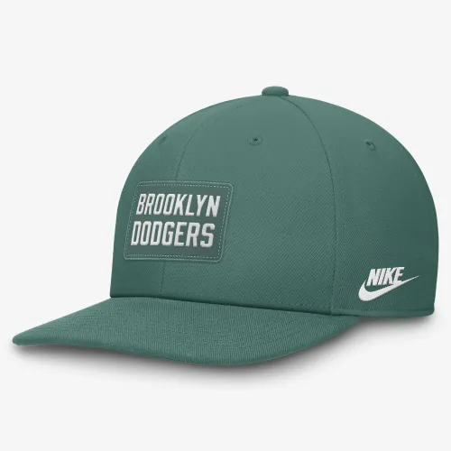 Brooklyn Dodgers Bicoastal Pro мужские Nike Dri-FIT MLB Adjustable Hat цвет зеленый