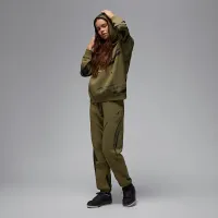 Nike Jordan Brooklyn Fleece женская Printed Pants цвет зеленый