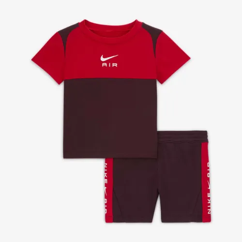 Nike Air Baby (12-24M) 2-Piece Fleece шорти комплект колір червоний