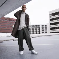 Nike Sportswear Tech Fleece Reimagined мужские Loose Fit Trench Coat цвет коричневый
