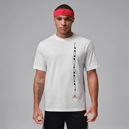 Nike Jordan Sport мужские Dri-FIT футболка цвет белый
