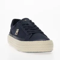 Кроссовки Tommy Hilfiger Vulc Sneaker Linnen FW0FW07673-DW6 - Cиний