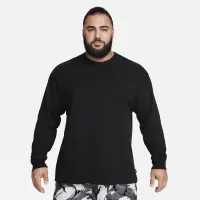Nike Sportswear Premium Essentials мужские Long-Sleeve Pocket футболка цвет черный