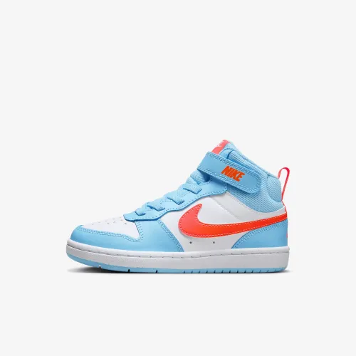Nike Court Borough Mid 2 Little дитячі Кросівки блакитний