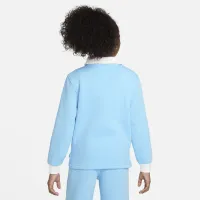 Nike Sportswear Club Fleece Big детские (Girls') Polo Top синий