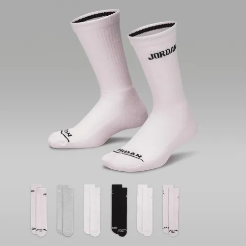 Nike Jordan Legend Big дитячі Crew шкарпетки (6 пар) Pink