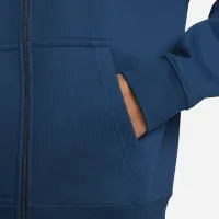 Nike Solo Swoosh мужские Full-Zip Толстовка с капюшоном синий