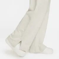 Nike Sportswear женская С высокой Талией Wide-Leg Fleece Pants цвет коричневый