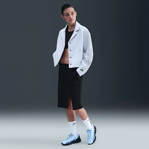 Nike Sportswear Tech Fleece жіноча Midi спідниця колір чорний