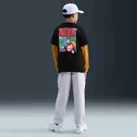 Nike Sportswear Big дитячі футболка колір чорний