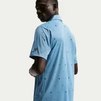 Nike Par мужские Dri-FIT Short-Sleeve для гольфа Polo синий