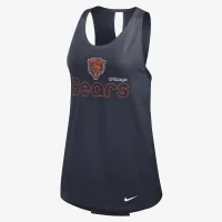 Chicago Bears женская Nike Dri-FIT NFL Tank Top синий