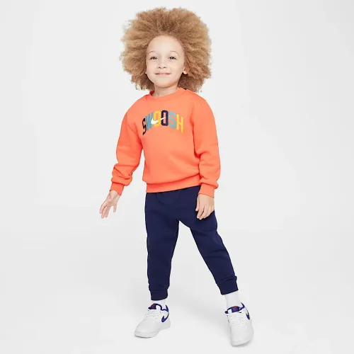 Nike Sportswear Powder Play Toddler Lightweight Fleece 2-Piece Crew комплект блакитний