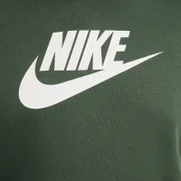 Nike Sportswear Club Fleece мужские Graphic Pullover Толстовка с капюшоном цвет зеленый