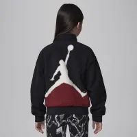Nike Jordan Big детские Jumpman High Pile Куртка цвет черный