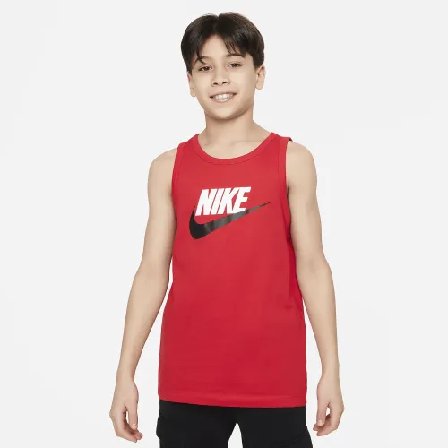 Nike Sportswear Essential Big Kids' Tank Top Red