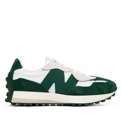 Кроссовки New Balance U327WEL - зелено-белые