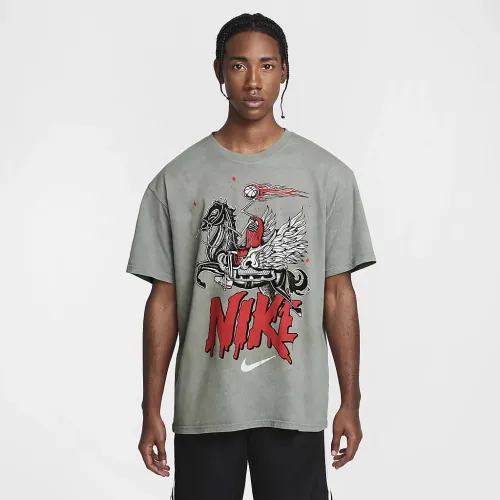 Nike чоловічі Max90 баскетбольні футболка колір сірий