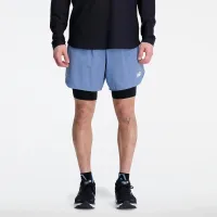 Шорты New Balance MS33282MYL - Голубые